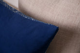 Coussin Indigo et Garance